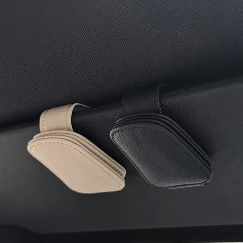 sun visor glasses clip/holder